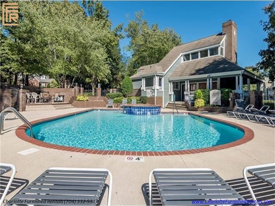 Pool & Clubhouse | 2510 Cranbrook Lane Unit 20 Pool and clubhouse near 2510 Cranbrook Lane Unit 20 Charlotte