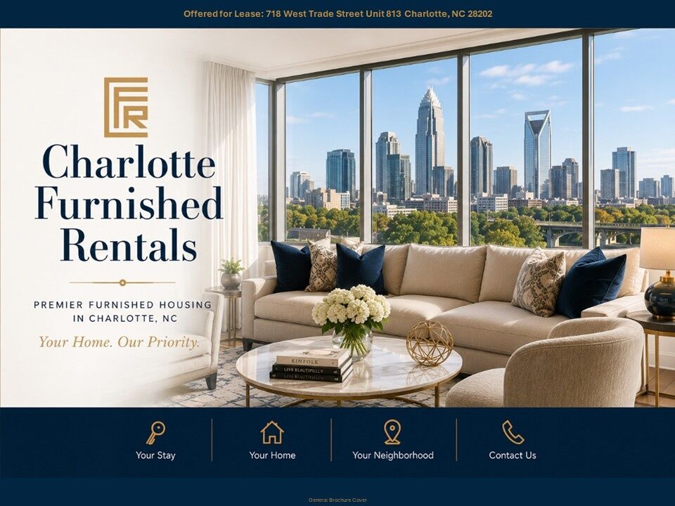 charlotte-furnished-rentals-718-west-trade-unit-813 Charlotte Furnished Rentals information for 718 West Trade Street Unit 813 in Uptown Charlotte