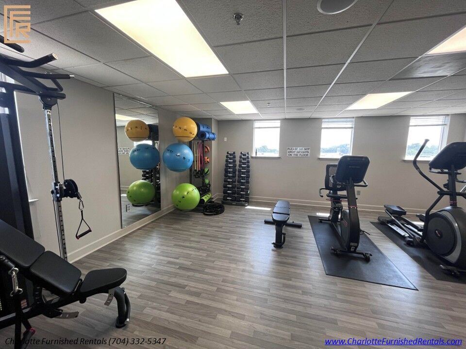 Fitness Center Resident fitness center