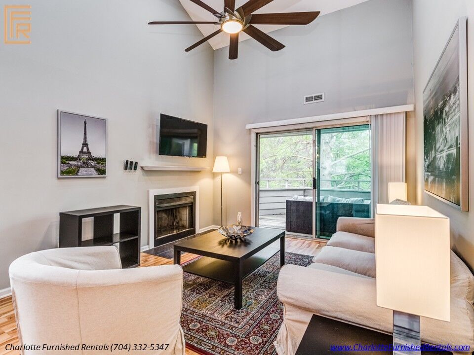 Furnished housing South Charlotte | comfortable primary bedroom Furnished housing South Charlotte with comfortable primary bedroom