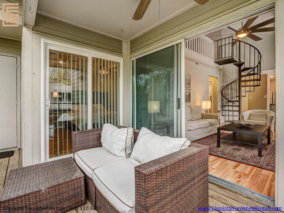 Temporary housing South Charlotte | mature landscaped grounds Temporary housing South Charlotte with mature landscaped grounds