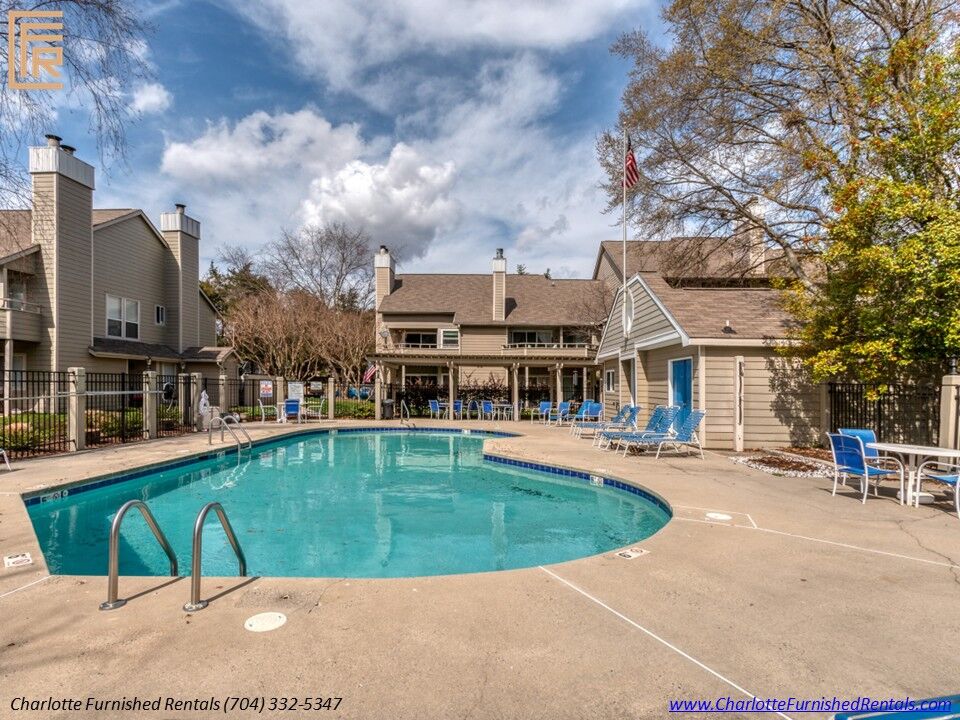 SouthPark Charlotte furnished rental in residential community setting SouthPark Charlotte furnished rental in residential community setting